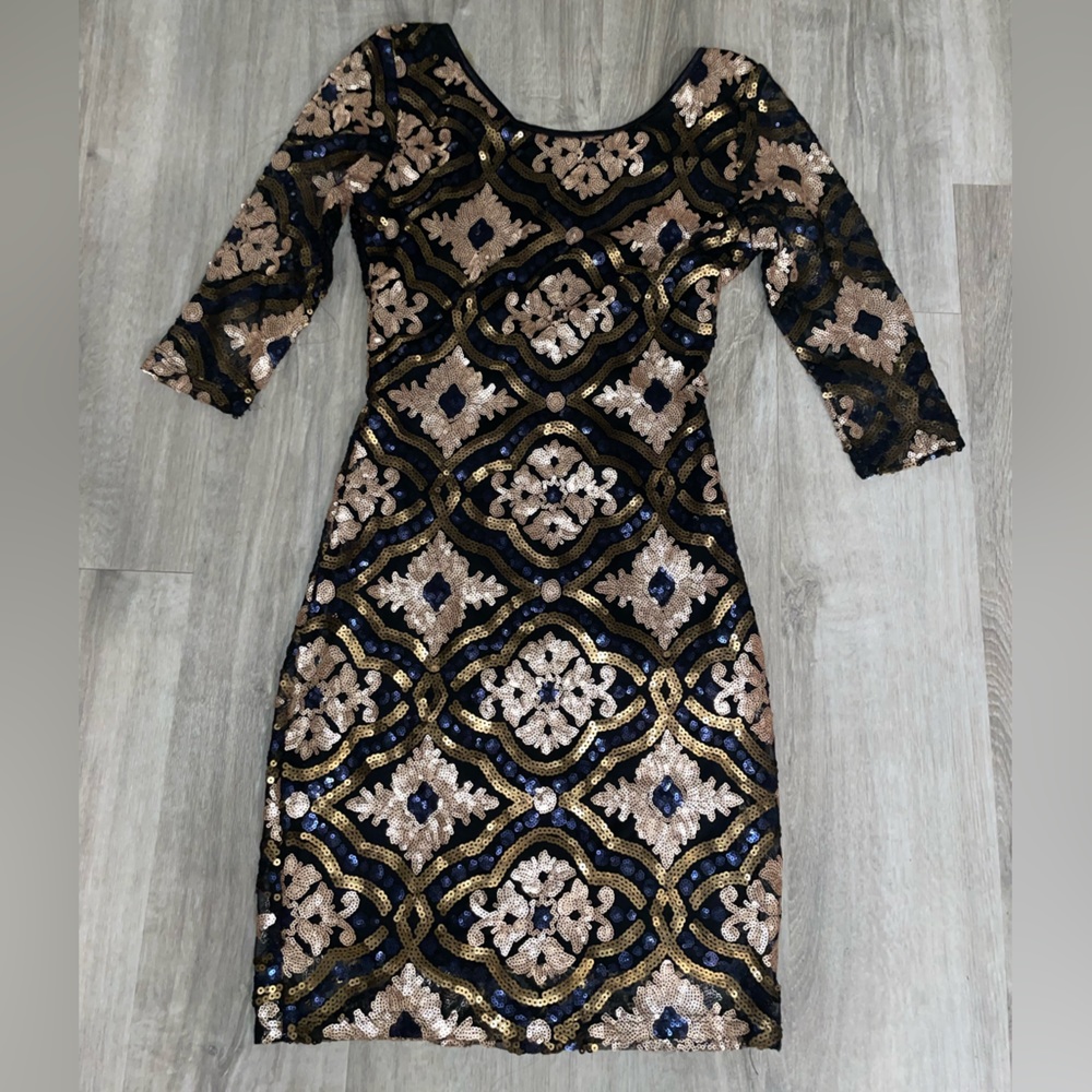 Sequin agaci dress